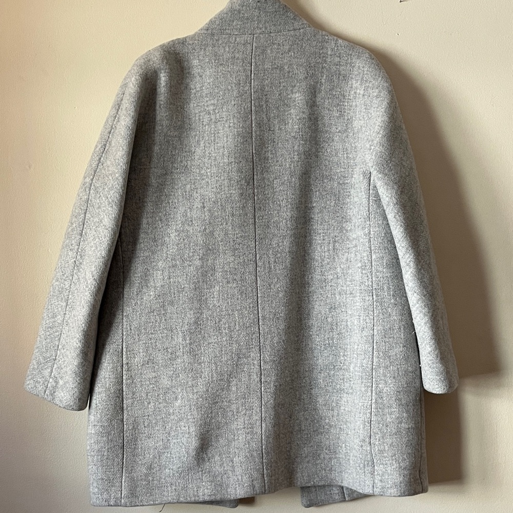 J. Crew Light Gray Women's Coat - Picture 7 of 7
